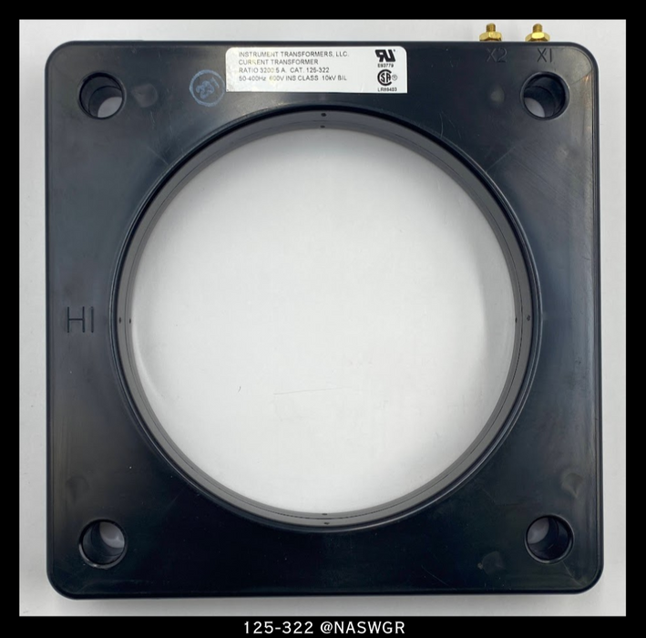 Instrument Transformers 125-322 Current Transformer - 3200:5A