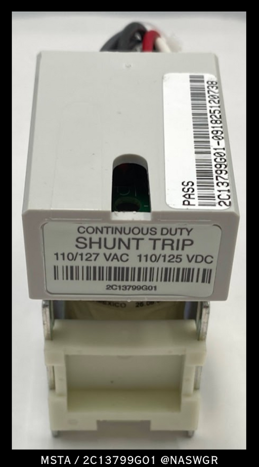 Eaton Magnum MSTA / 2C13799G01 Shunt Trip Assembly - 110-127vAC - Surplus