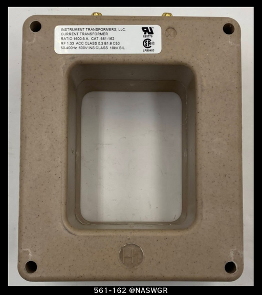 Instrument Transformers 561-162 Current Transformer - 1600:5A