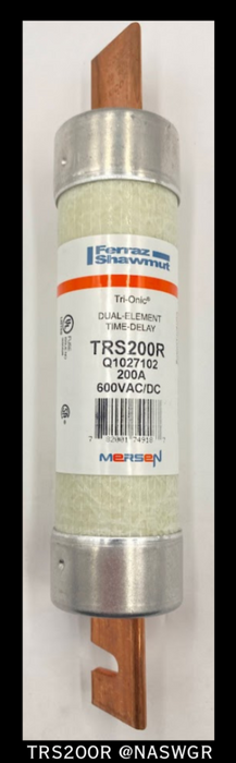 Ferraz Shawmut TRS200R Time Delay Fuse - 200A/600vAC - Unused