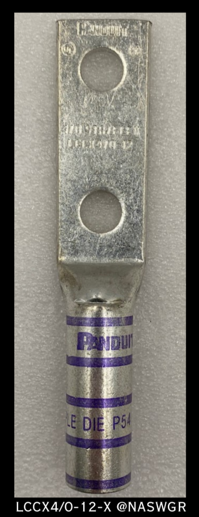 PANDUIT LCCX4/0-12-X COPPER LUGS