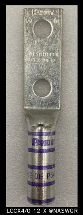 PANDUIT LCCX4/0-12-X COPPER LUGS