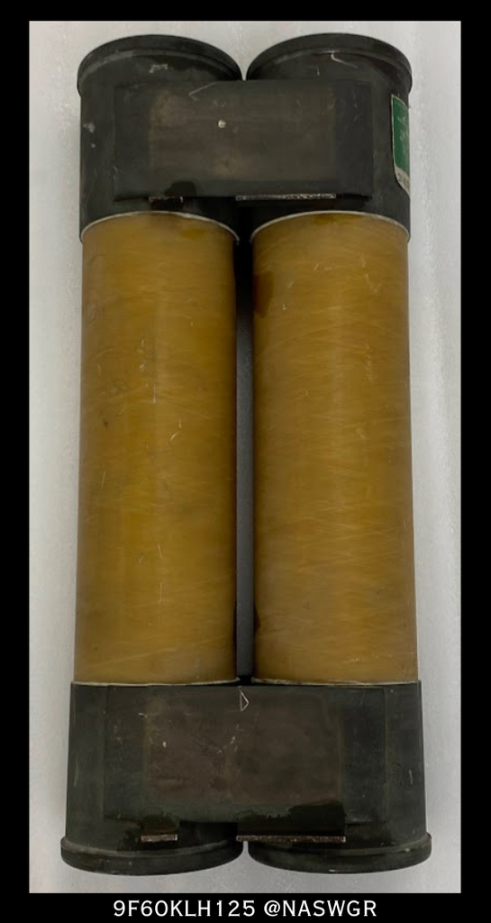 General Electric 9F60KLH125 EJ-1 Fuse Size EE- 125A/14,400V