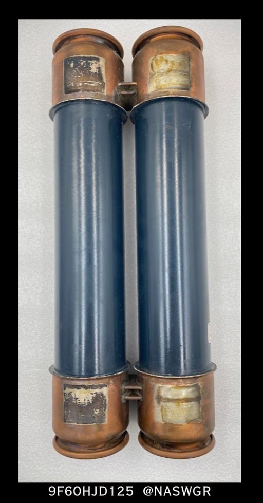 General Electric EJO-1DD, 9F60HJD125 Double Barrel Fuse - 125E Amp/5.5kV
