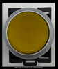Eaton HW1LM1F10QDY24V Yellow Pilot Indicator Light - Surplus