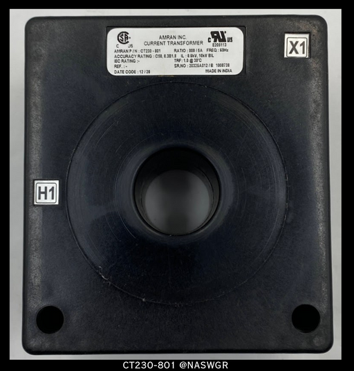 Amran CT230-801 Current Transformer - 800:5A