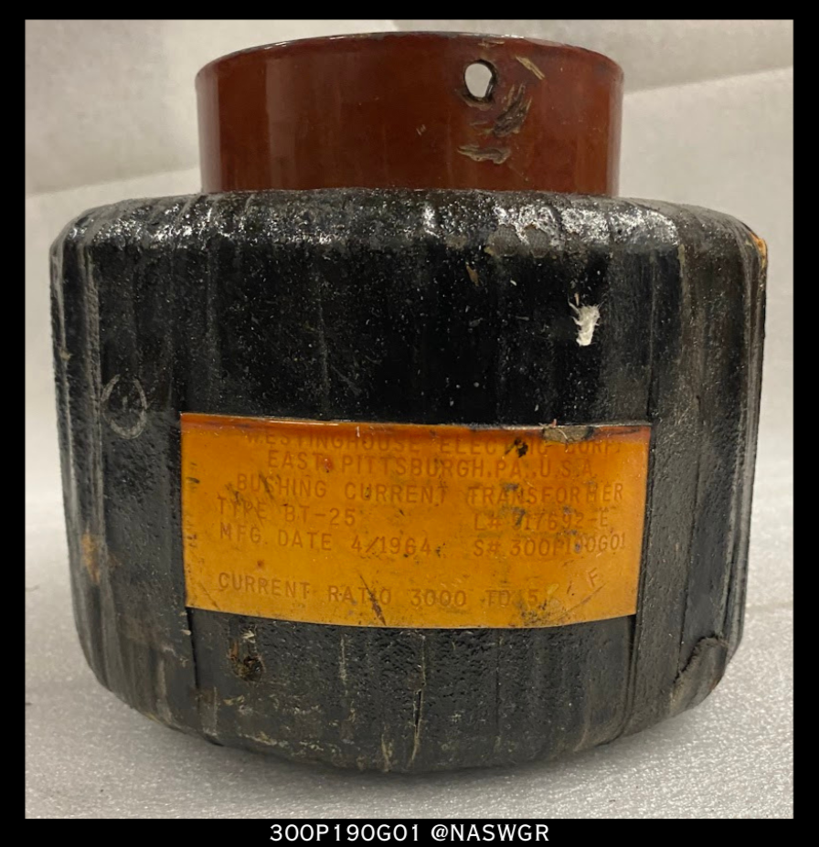 Westinghouse 300P190G01 BT-25 Control Transformer - 3000:5A