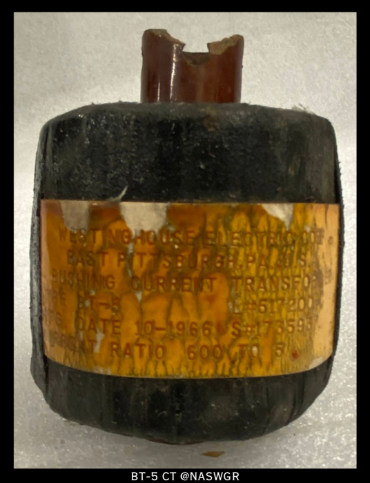 Westinghouse BT-5 Control Transformer - 600:5A
