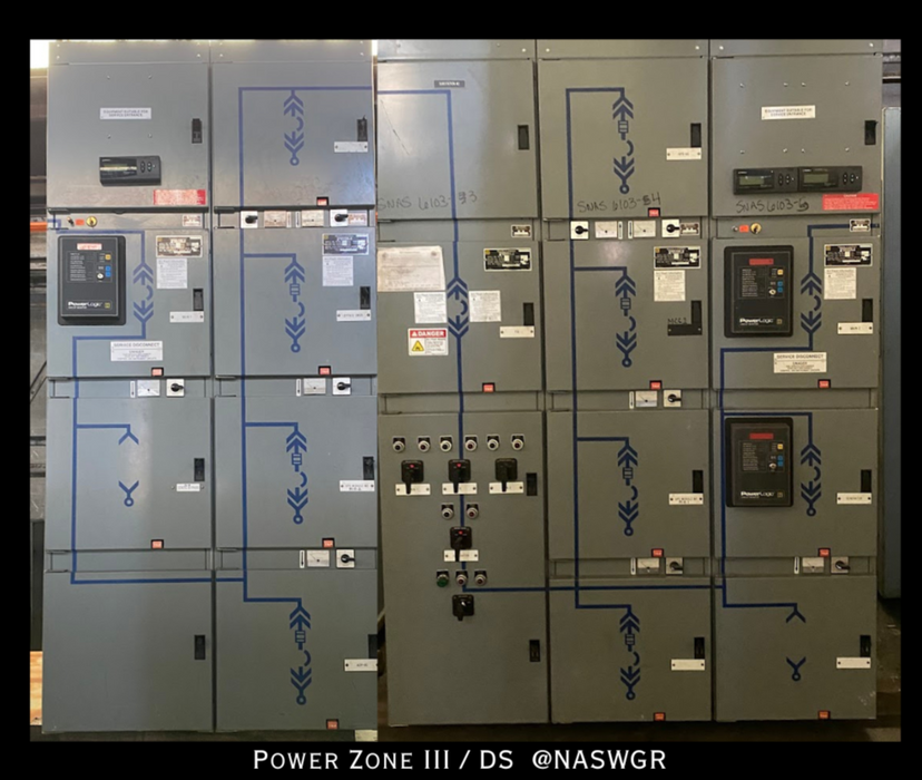 Square D Power Zone III / DS Switchgear 1600 Amps/ 480/277V