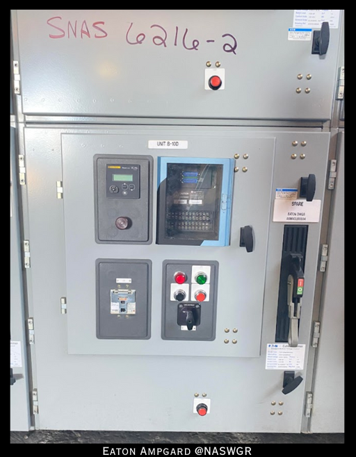 Eaton / Cutler Hammer Ampgard Medium Voltage Control Cell Section- 1250HP/4160V