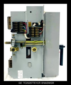 GE Power Break TC2525TTE1CR Breaker (E/O,D/O) - 2500 Amp