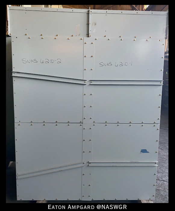 Eaton / Cutler Hammer Ampgard Medium Voltage Control Cell Section- 500HP/4160V