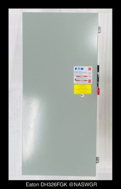 Eaton DH326FGK Heavy Duty Safety Switch - 600A/240V/3P3W/N1 - Unused