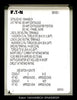 Eaton 1004440BCH Meter Socket - 200A/600V/1P3W/N3R - Unused