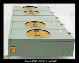 Eaton UTNE4GCCH Meter Socket 125A/600V/1P3W/N3R - Unused