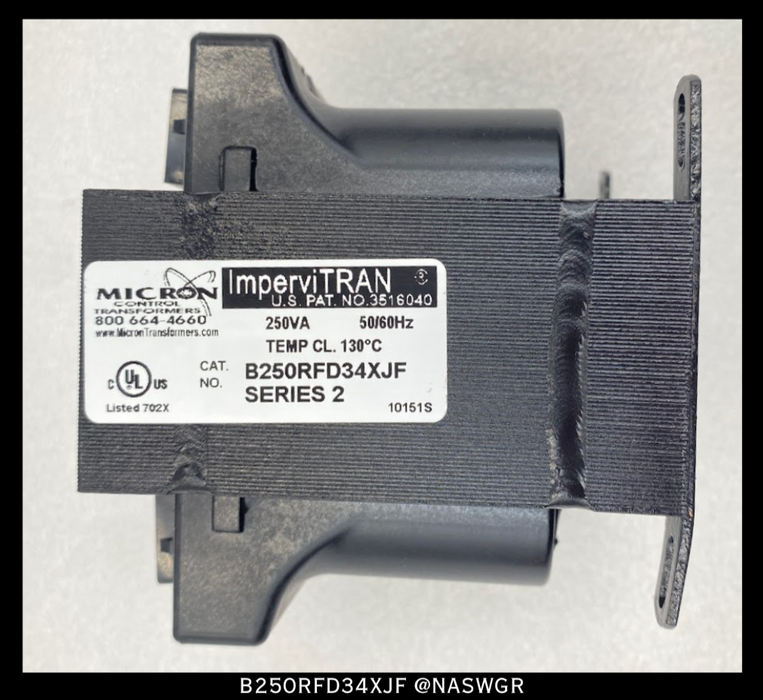 Micron B250RFD34XJF Industrial CPT - 380/400/415:110x220v, 250VA - Unused