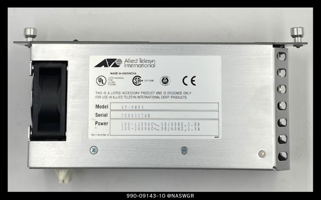 Allied Telesyn AT-PWR4 Power Supply - 100-120vAC/200-240vAC - Unused