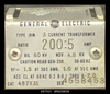 General Electric JKM-3, 497X31 Current Transformer - 200:5 Amp