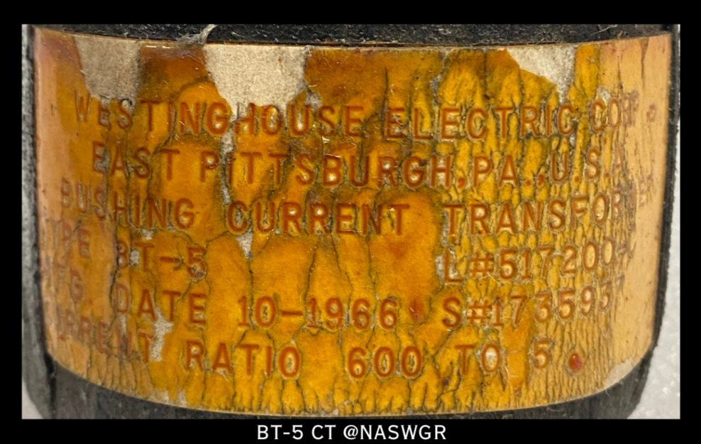 Westinghouse BT-5 Control Transformer - 600:5A