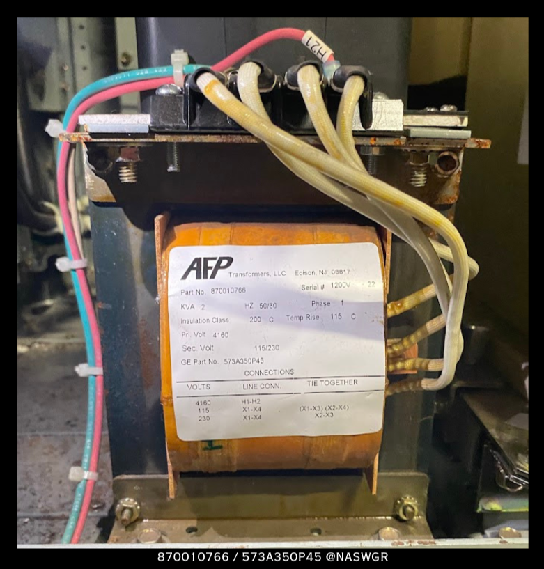 AFP Transformers, LLC. 870010766 / 573A350P45 Potential Transformer ...