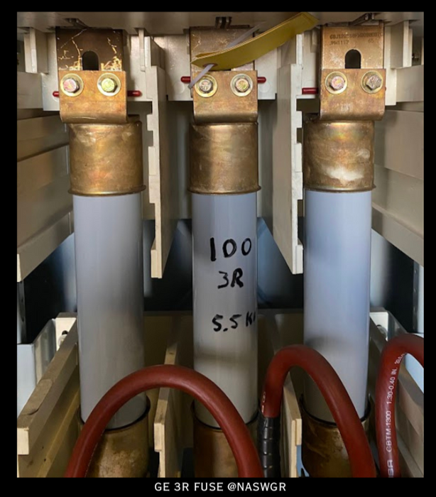 General Electric 3R Current Limiting Fuse - 100(3R)Amp, 5kV