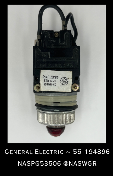 55-194896 ~ General Electric 55-194896 ~ Indicator Light