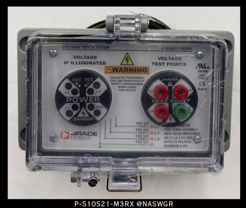 GRACE P-S10S21-M3RX VOLTAGE TEST STATION - UNUSED