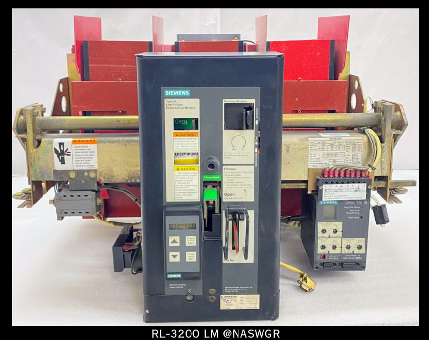 Siemens RL-3200 LM Circuit Breaker (E/O,D/O) - 3200 Amp
