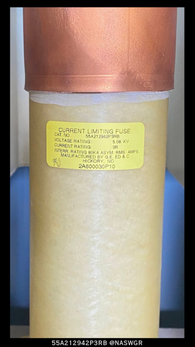 General Electric 55A212942P3RB Current Limiting Fuse - 100(3R)Amp, 5kV