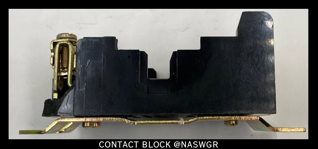 General Electric Contact Support Block