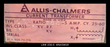 Allis Chalmers 61-6-959-70-016 LRM Current Transformer - 200:5 Amp