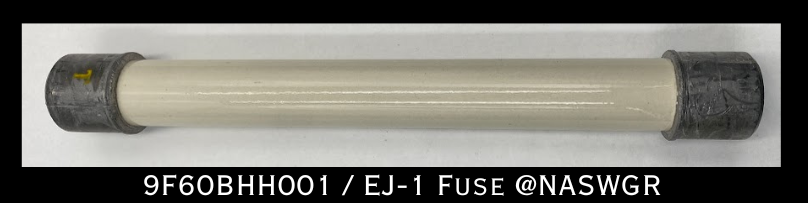 General Electric EJ-1, 9F60BHH001 Current Limiting Fuse - 1E Amp / 15.5KV