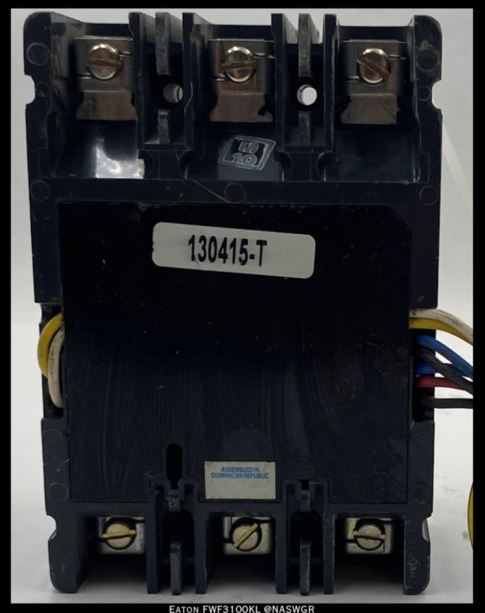 Eaton FWF3100KL Molded Case Switch - 100 Amp — North American ...