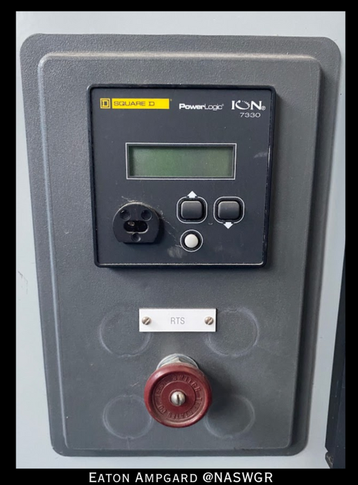 Eaton / Cutler Hammer Ampgard Medium Voltage Control Cell Section- 1750HP/4160V