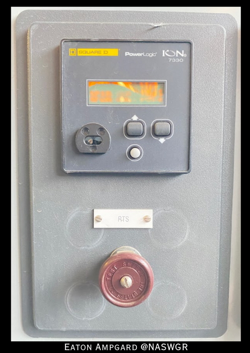 Eaton / Cutler Hammer Ampgard Medium Voltage Control Cell Section- 250HP/4160V