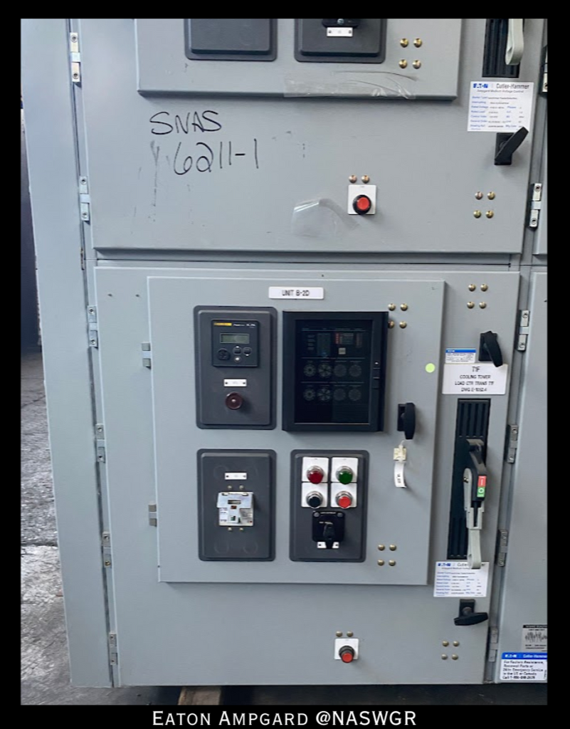 Eaton / Cutler Hammer Ampgard Medium Voltage Control Cell Section- 1150kVA/4160V