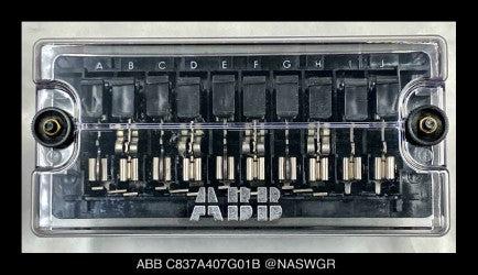 ABB FT-1, C837A407G01B Flexitest Test Switch - 10 Pole - Unused