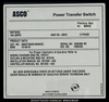 ASCO D03ATSA30104NGXC Automatic Transfer Switch - 104A/280V  - Unused