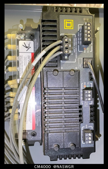 Square D CM4000 Power Logic System Circuit Monitor