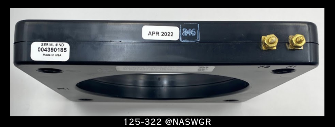 Instrument Transformers 125-322 Current Transformer - 3200:5A