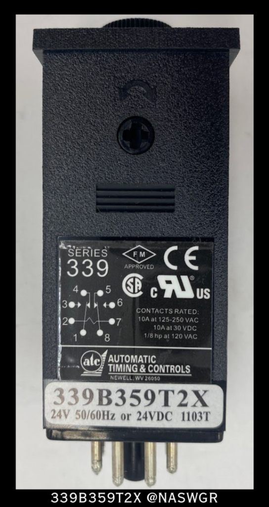 Automatic Timing & Controls 339B359T2X Electronic Timer - Unused Surpl ...