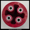 Rostone Corp. Red Glastic H2186 Insulator 6"