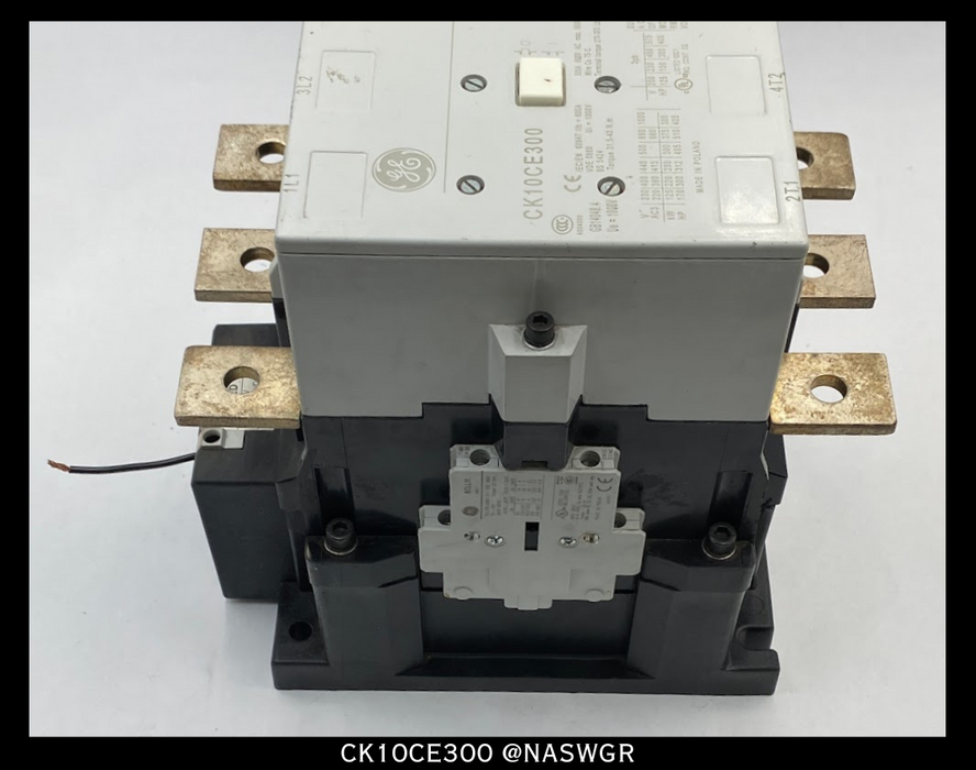 GE CK10CE300 Contactor ~ 500 Amp/24v