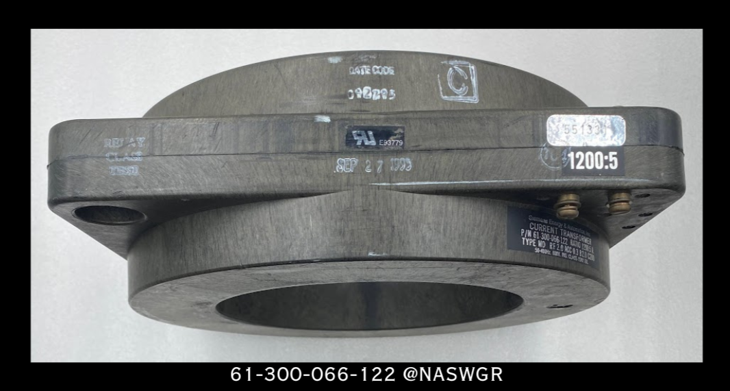 Siemens 61-300-066-122 MD Current Transformer - 1200:5 Amp