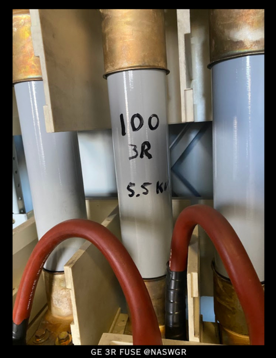 General Electric 3R Current Limiting Fuse - 100(3R)Amp, 5kV