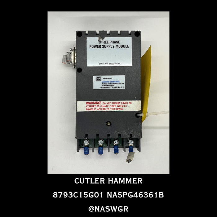 4D13110G03 ~ Cutler Hammer / Westinghouse IQ DP-4000 Power Supply Meter