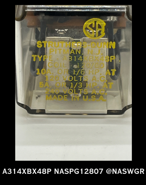 A314XBX48P ~ Struthers-Dunn A314XBX48P ICE CUBE RELAY