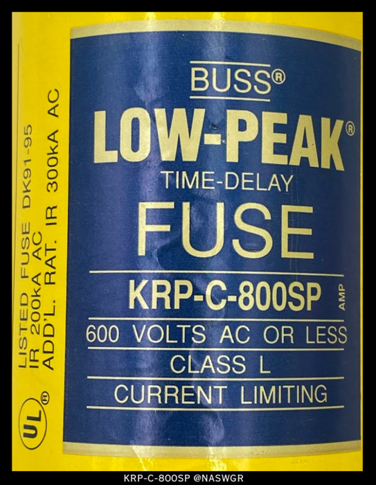 Cooper Bussman KRP-C-800SP Fuse - 800A/600V