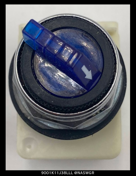 Schneider Electric 9001K11J38LLL Illuminated Selector Switch - Unused