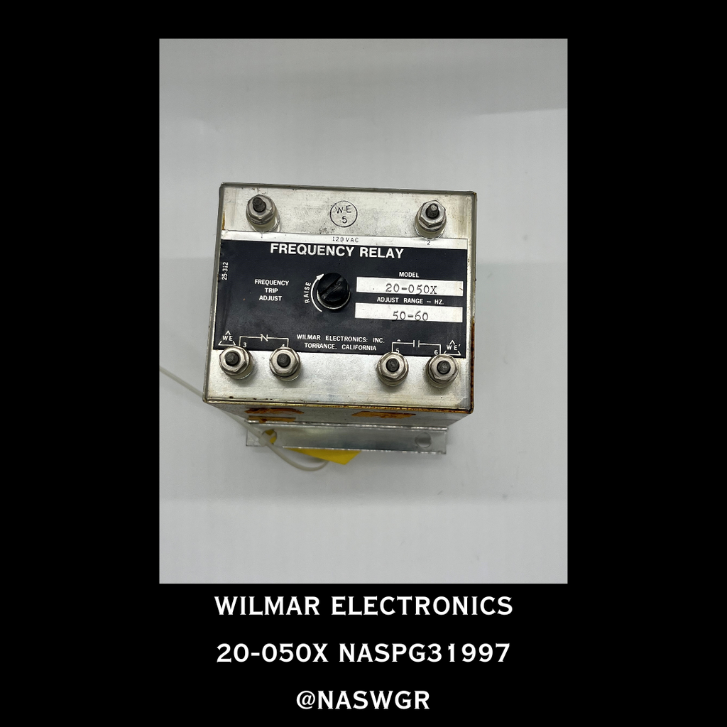 20050X Wilmar Electronics 20050X Frequency Relay — North American